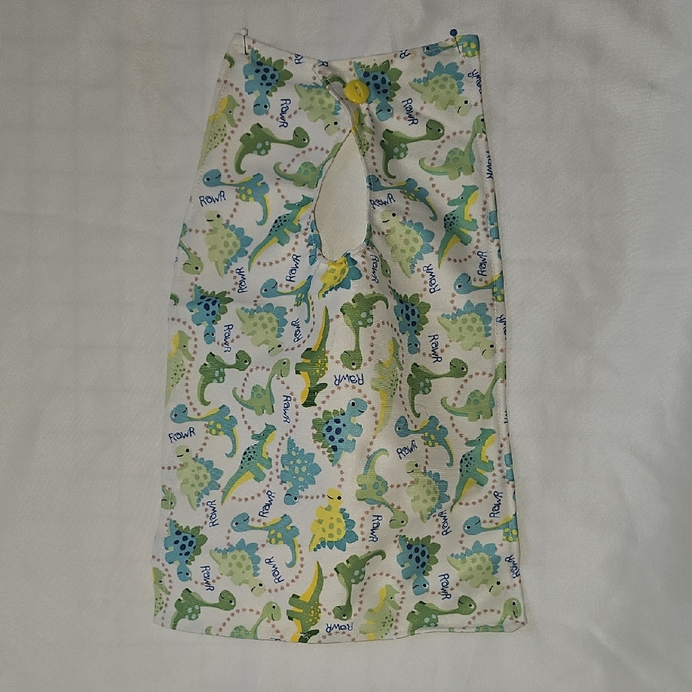 Baby Bib Waterproof Dinosaur Print